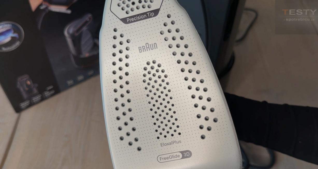 Braun CareStyle 9 IS9090BK, žehliaca plocha