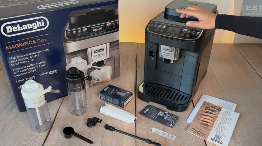 Test a recenzia automatického kávovaru DeLonghi Magnifica Duo ECAM330.80.BXB