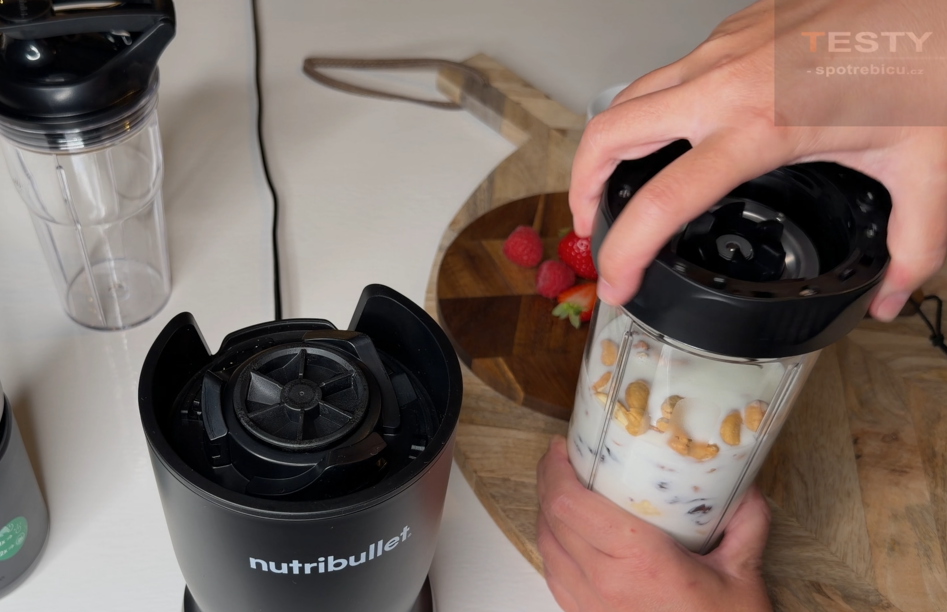Test a recenzia mixérov Nutribullet - verzia Turbo