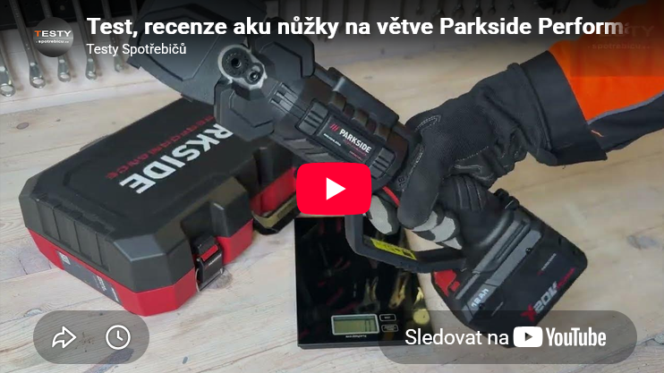 Videorecenzia aku nožníc na konáre Parkside Performance PPAAS 20-Li A1