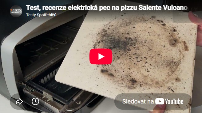 Videorecenzia: elektrická pec na pizzu Salente Vulcano