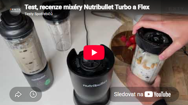Videorecenzia mixérov Nutribullet Turbo a Flex