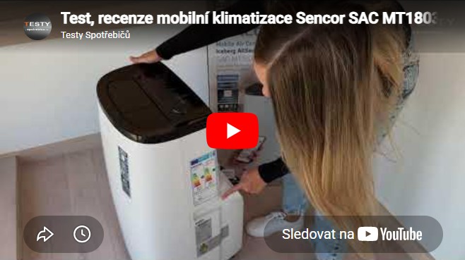 Videorecenzia mobilnej klimatizácie Sencor SAC MT1803CH Iceberg AllSeasons